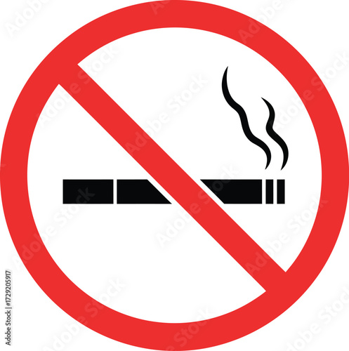 Scalable vector graphic no smoking sign icon for download in eps format