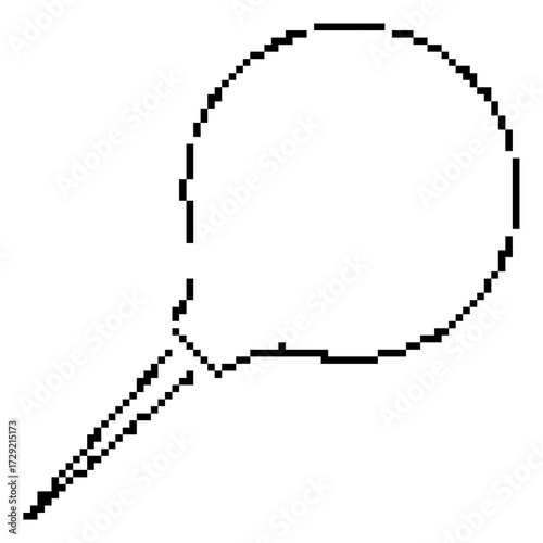 enema pixel icon, 8-bit. Isolated vector illustration.