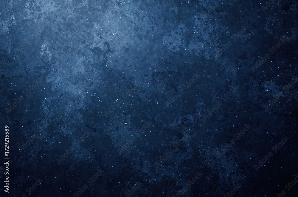 Obraz premium Navy blue backdrop adorned with twinkling lights