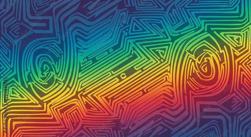 abstract colorful background with lines