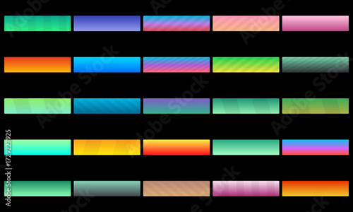 Gradient purple rectangles on black background