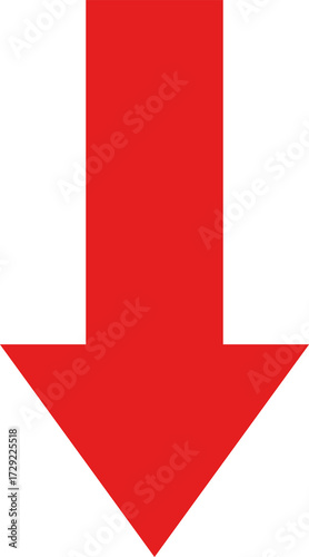 Free Download red arrow down - GFXLoad