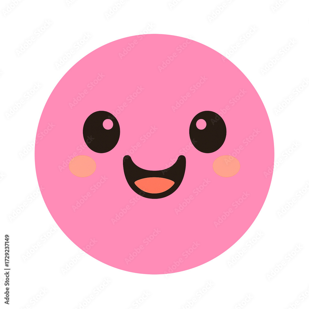 Fototapeta premium Smile icon 