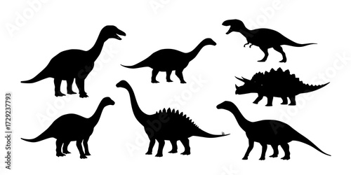 A Set of Diffrent Dinosaurs
