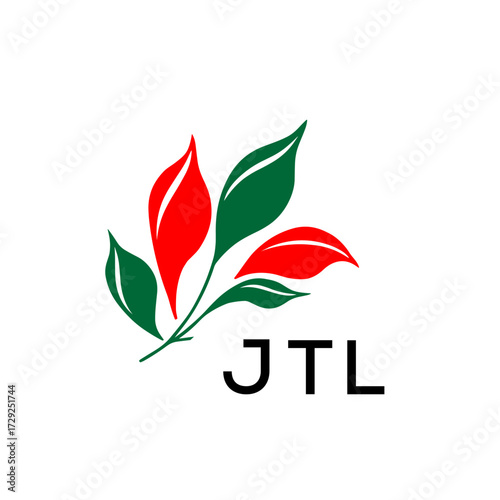 JTL Professional Plant Logo for Business Branding, JTL Later Logo, Nature Inspired Minimalist Logo Template, 

