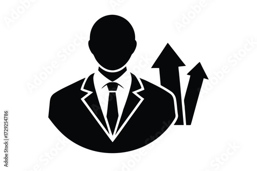 investor vector icon