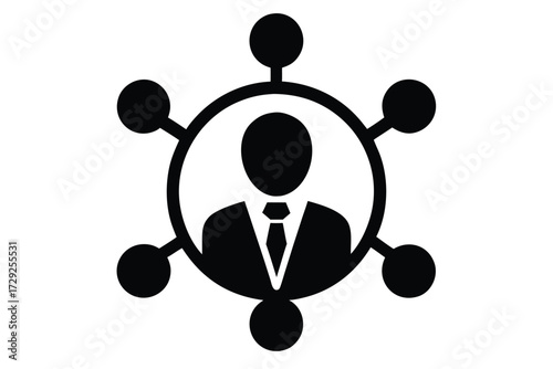 stakeholder vector icon
