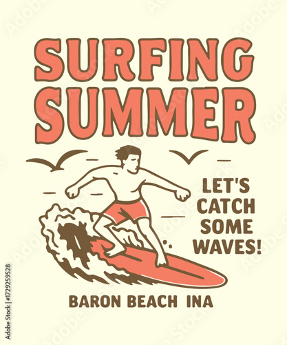 design vintage retro tshirts with handdrawn illustrations and outdoor clothing