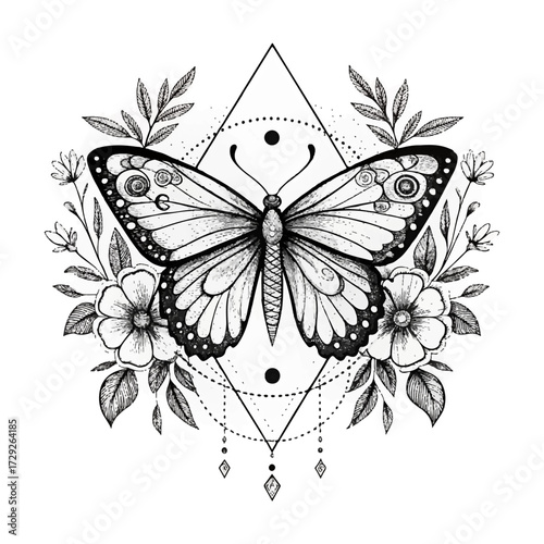 butterfly vector illustration