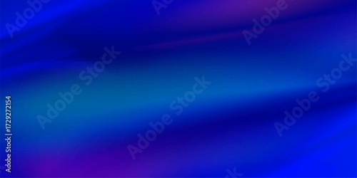 Abstract blue background with flowing light waves and a glowing purple texture pattern