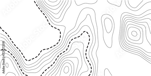 Topographic contour map. Vector cartography illustration. Topography and geography map grid abstract backdrop. Business concept. Fish Fillet Texture, Salmon fillet texture, fish pattern. paper texture
