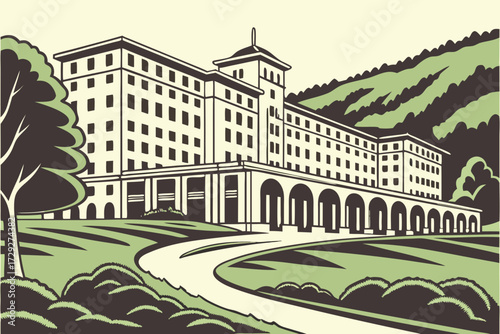Greenbrier Resort Bunker in West Virginia, grand resort with hidden Cold War bunker
