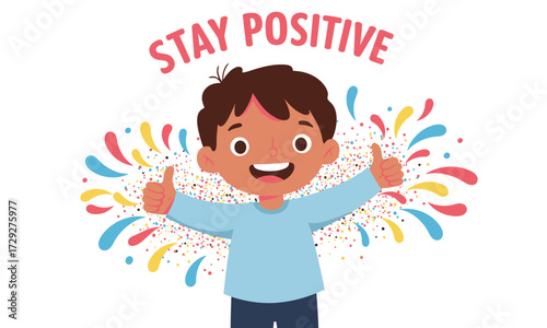 Kids good habit and behavior illustration 