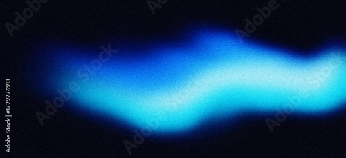 Blue gradient abstract background, with grainy noise texture modern blue background, banner poster backdrop cover design