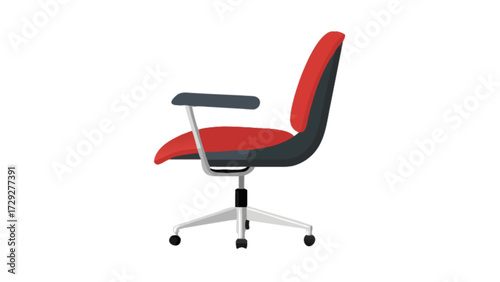 Find the perfect ergonomic office chair red and black for your workspace modern swivel desk chair
