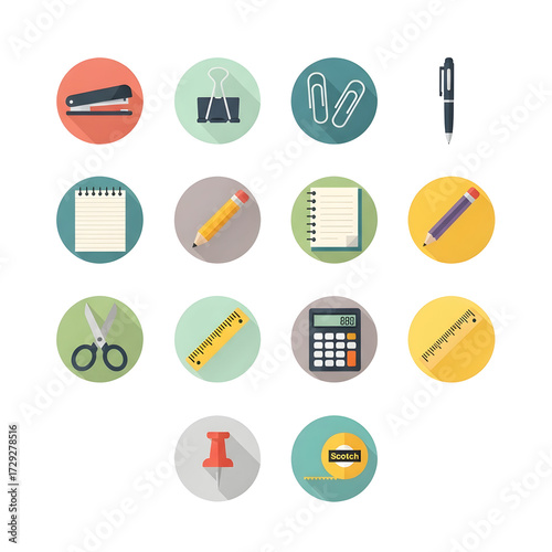 business and office icons