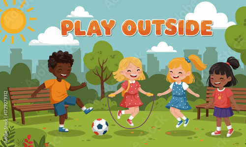 Kids good habit and behavior illustration 