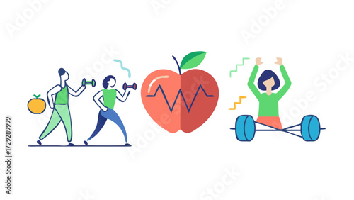 Concept of a healthy lifestyle. Health Benefits Of Mindfulness