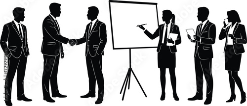 Business meeting illustration, corporate discussion, professional interview, teamwork collaboration, executive negotiation, office conversation, leadership strategy, company communication, 