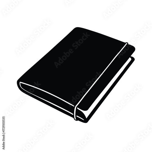 Sailor element isolated notebook on white background