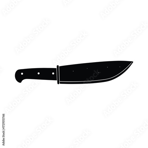 Sailor element isolated sailor knife on white background