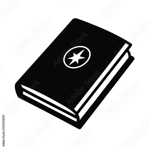 Sailor element isolated sailor logbook on white background