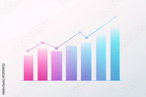 Free Download Stock market growth chart business finance trend analysis - GFXLoad