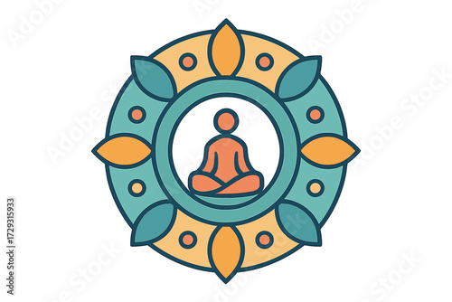 Meditation Symbol Icon
