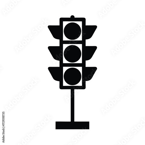 Sailor element isolated signal light on white background