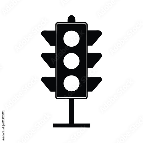 Sailor element isolated signal light on white background