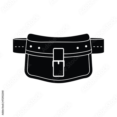 Sailor element isolated tool belt on white background