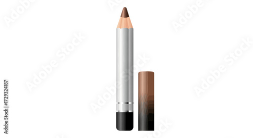 Isolated brow definer showcasing makeup artistry and cosmetic products
