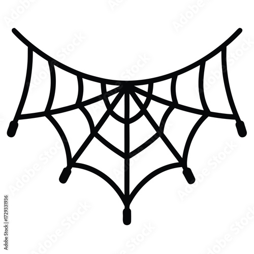 web string lights vector icon