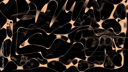 Abstract background with colorful lines on a black background