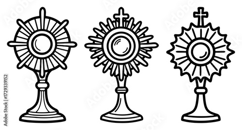 Catholic Monstrance for Holy Eucharist Adoration
