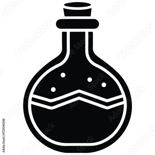 potion bottle vector icon