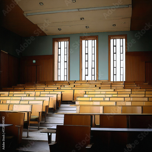university lecture theater