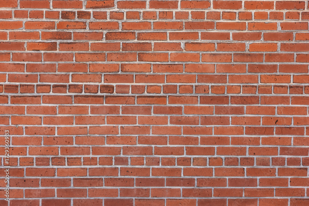 Obraz premium A Red Brick Wall Background