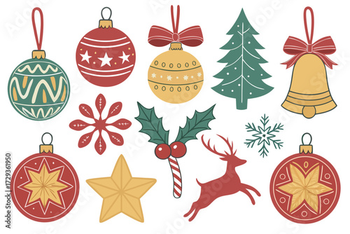  christmas ornament, holiday ornament, assorted ornaments, decorative ornaments, christmas decor, winter decor, seasonal decor, holiday decor, festive decorations, colorful decorations, assorted dec
