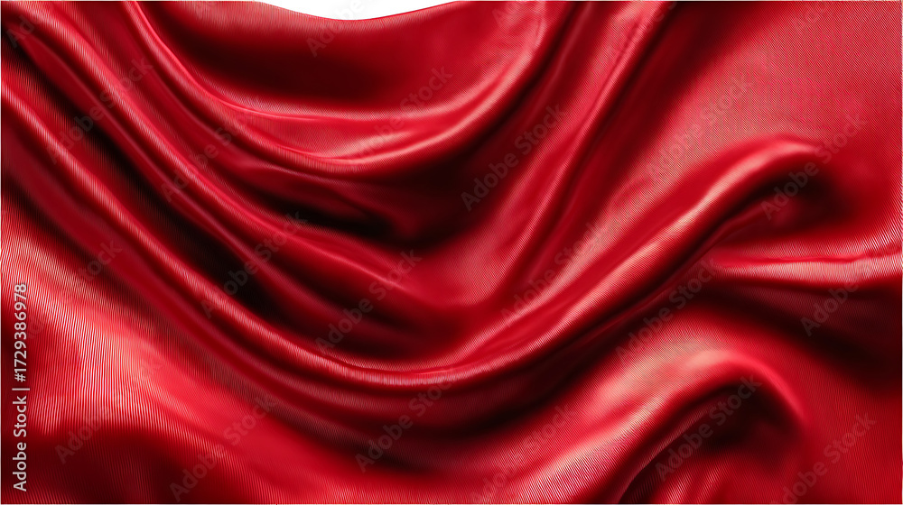 Obraz premium red satin background
