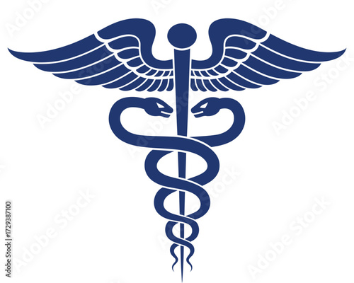 Caduceus A Symbol of Medicine and Healing, Winged Staff with Serpents