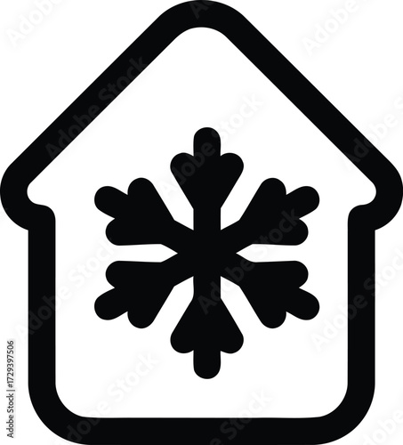 Air conditioning symbol. Climate control concept, house cooling, comfort living. Conditioner vector icon set. Conditioner with fresh air