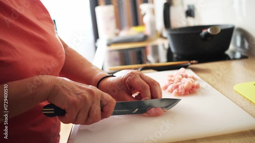 How to properly cut chicken breast for cooking. Useful knife skills and techniques for preparing