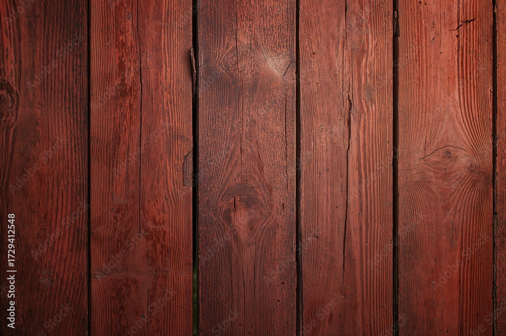 Naklejka premium Detailed view of timber fence sections