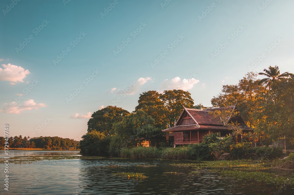 Fototapeta premium Eastern Thailand's Chantaburi Area