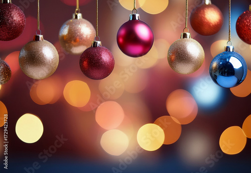 christmas lights background