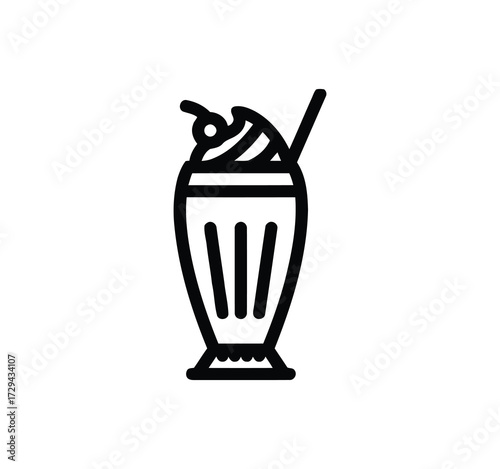 Drinks Line Icons Outline Set. logo, Juice Bottle, Chocolate Drink, Planter's Punch, Ice Bucket with Bottle, Last Word Cocktail, Sidecar Drink, Pomegranate Martini, Beer Mug, and More are Included in 