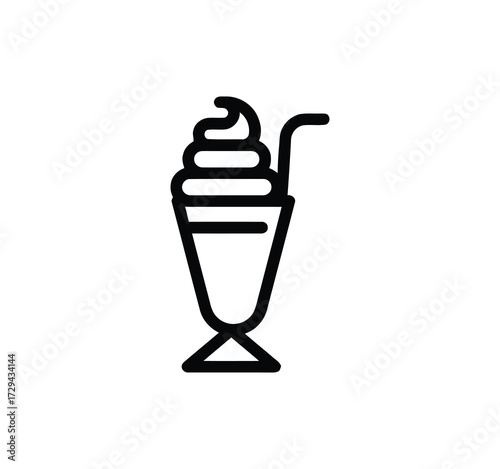 Drinks Line Icons Outline Set. logo, Juice Bottle, Chocolate Drink, Planter's Punch, Ice Bucket with Bottle, Last Word Cocktail, Sidecar Drink, Pomegranate Martini, Beer Mug, and More are Included in 