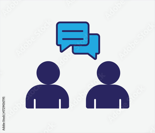 client meeting icon  element For Design