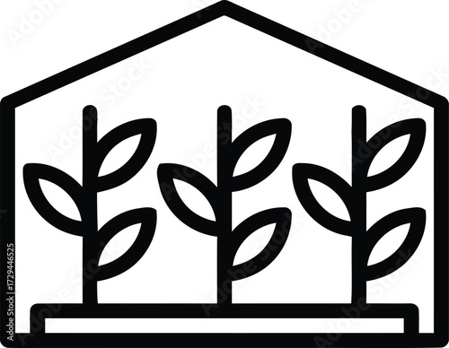 Agricultural Vector Icons. Line Icons Related to Farm, Farming, Gardening, Agriculture, Smart Farm, Farm Animals, Seeding. Outline Symbols Collection 